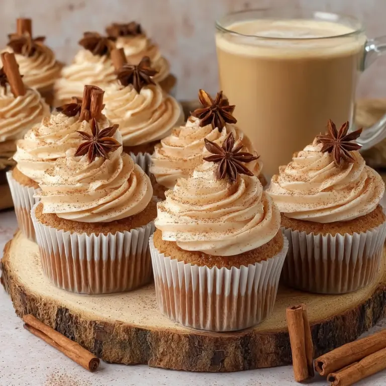 Chai Latte Cupcakes Recipe
