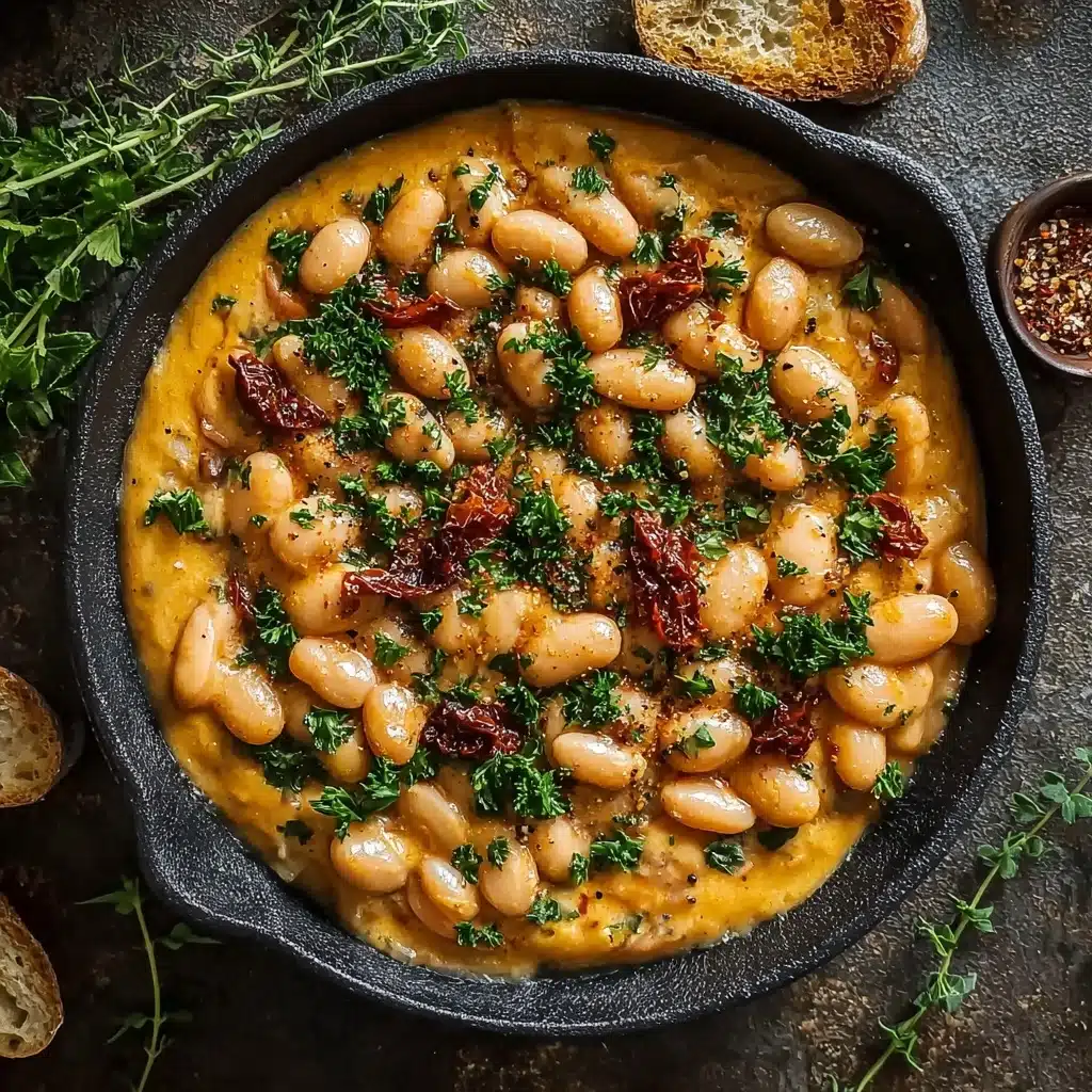 Creamy Tuscan Marry Me Butter Beans Recipe - Recipe Image