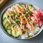 California Roll Sushi Bowls Recipe