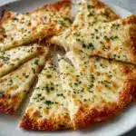 Air Fryer Cheesy Tortilla Garlic Bread Recipe