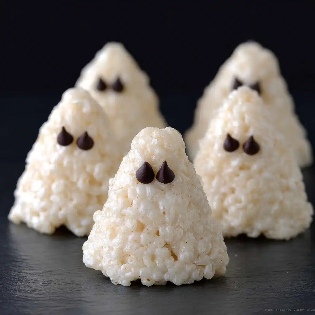 Rice Krispie Treat Ghosts Recipe - Recipe Image