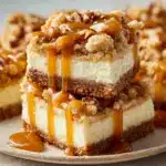 Caramel Apple Cheesecake Bars Recipe