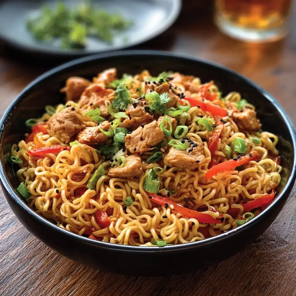 Chicken Ramen Stir Fry Recipe - Recipe Image