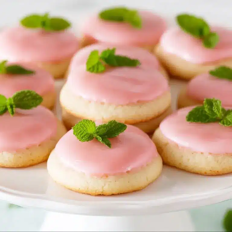 Strawberry Lemonade Melt Away Cookies Recipe