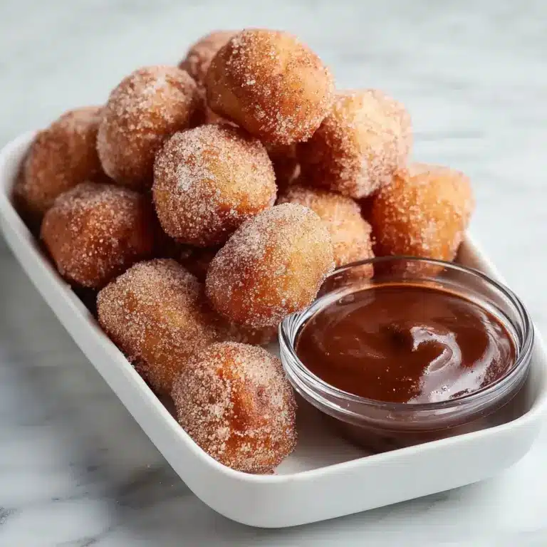 Sweet Air Fryer Churro Bites Recipe