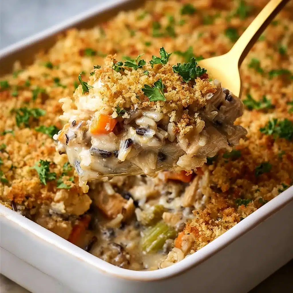 Chicken Wild Rice Casserole Recipe - Recipe Image