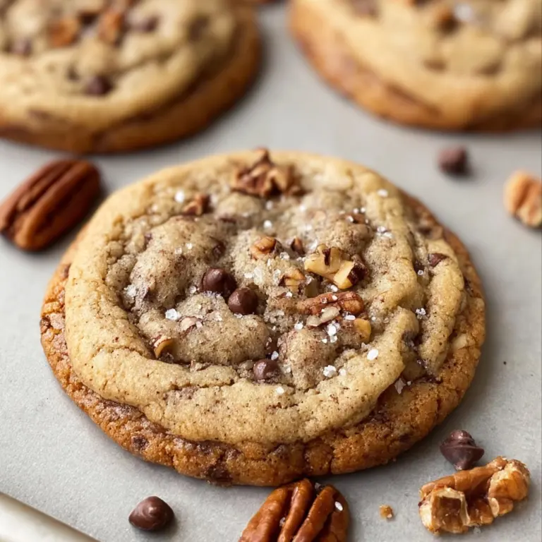 Brown Butter Coffee Toffee Cookies Recipe