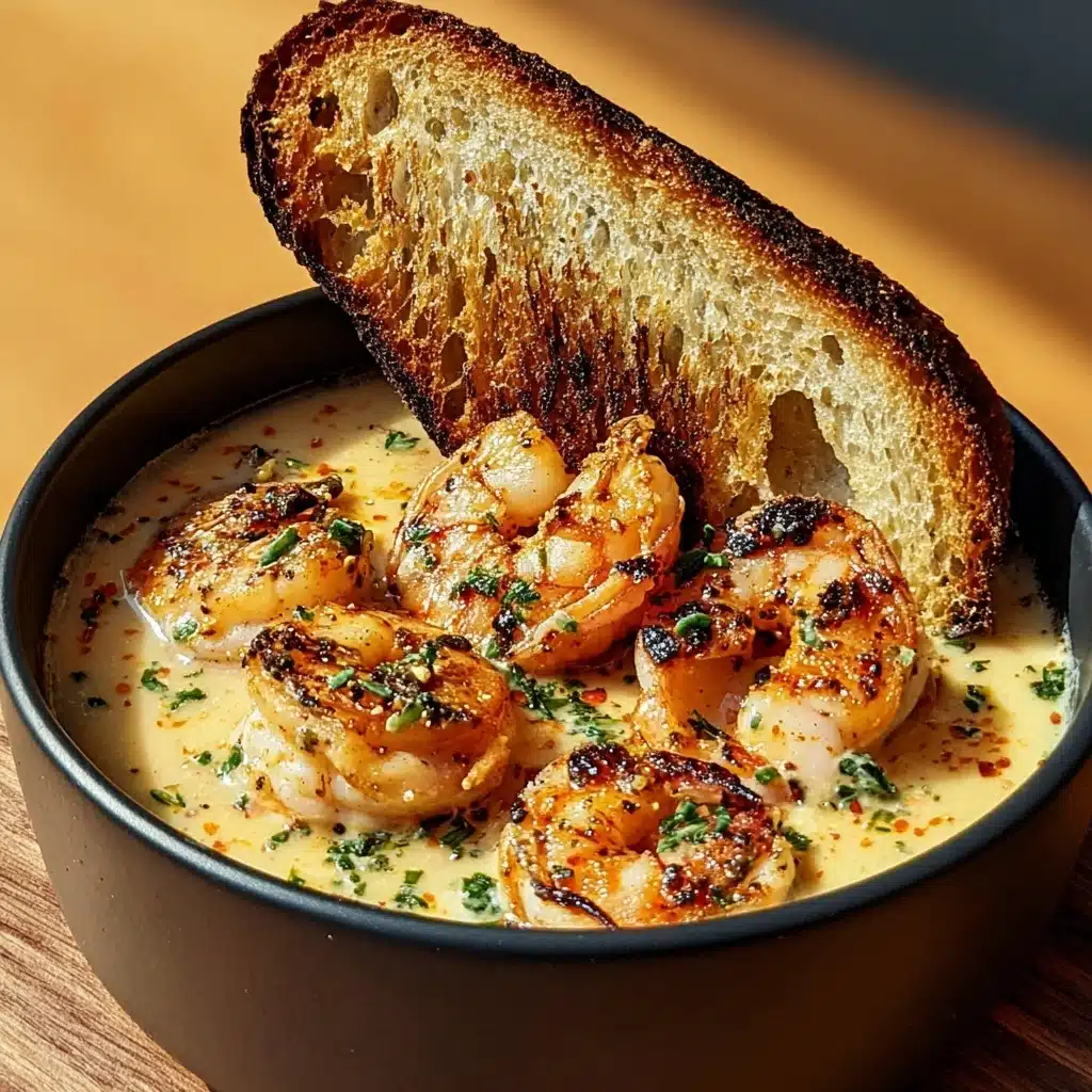 Shrimp Scampi Bowls with Garlic Bread Recipe - Recipe Image