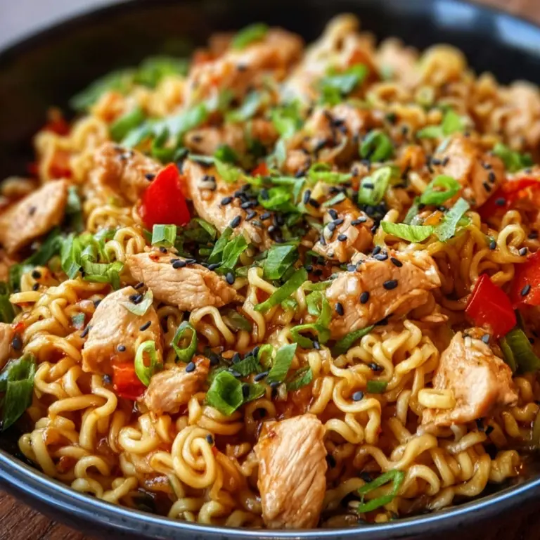 Chicken Ramen Stir Fry Recipe