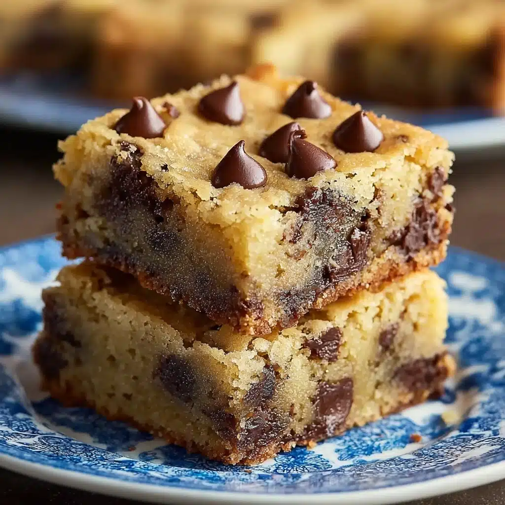 Melt-in-Your-Mouth Chocolate Chip Cookie Bars Recipe - Recipe Image