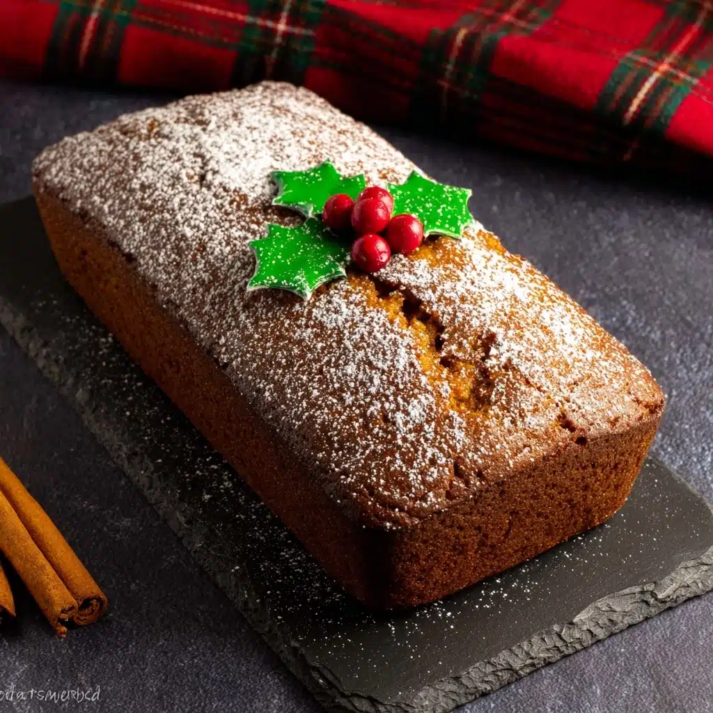 Gingerbread Loaf - Gluten Free, Eggless Recipe - Recipe Image