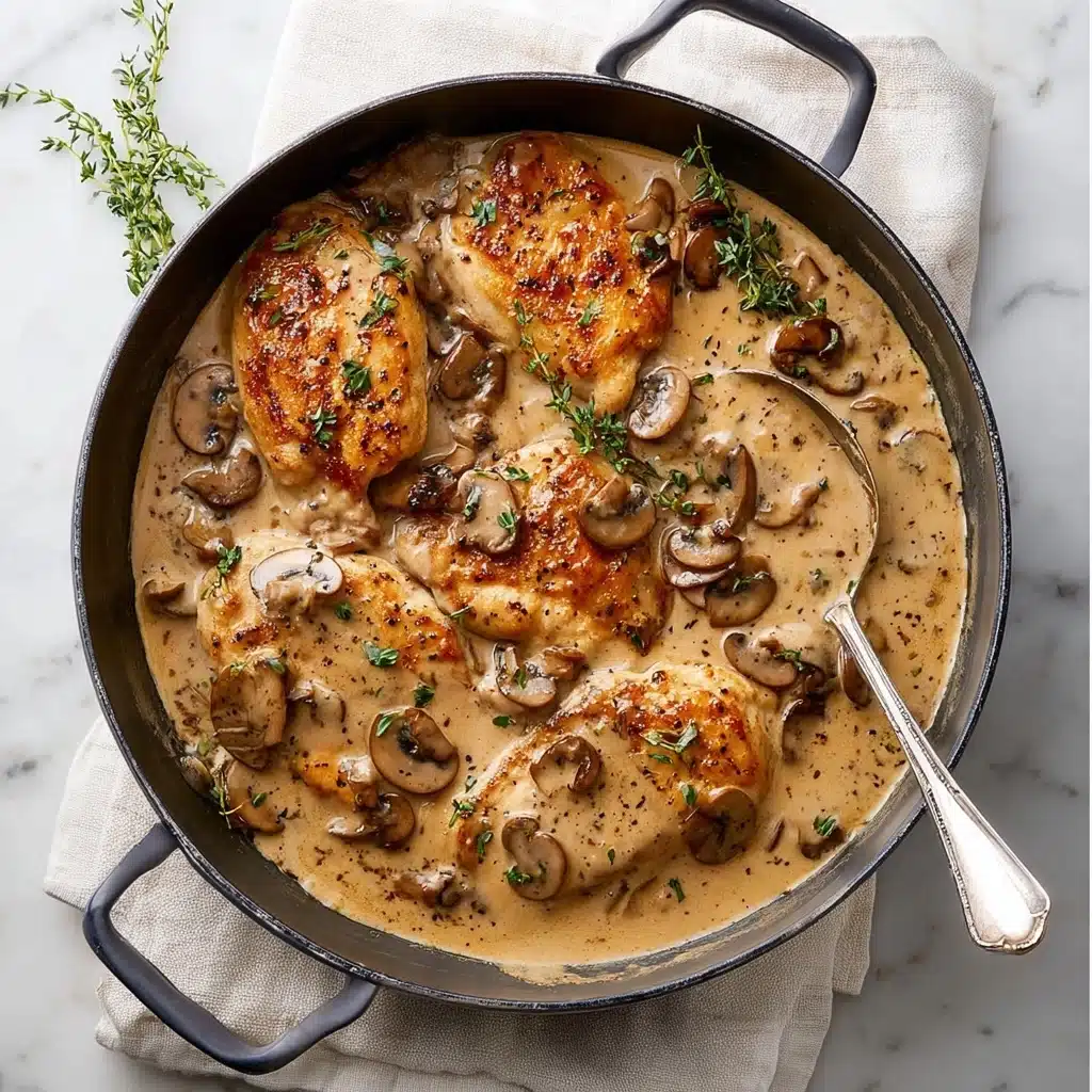Mushroom Chicken Recipe - Recipe Image