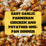 Garlic Parmesan Chicken and Potatoes (One-Pan Dinner) Recipe