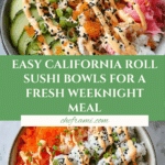 California Roll Sushi Bowls Recipe