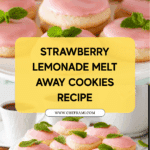 Strawberry Lemonade Melt Away Cookies Recipe