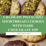 Pistachio Shortbread Cookies Recipe