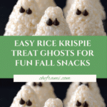 Rice Krispie Treat Ghosts Recipe