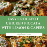 Crockpot Chicken Piccata Recipe
