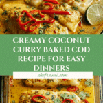 Coconut Curry Baked Cod Recipe
