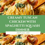 Tuscan Chicken and Spaghetti Squash Recipe