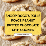 Snoop Dogg's Rolls Royce Cookies Recipe