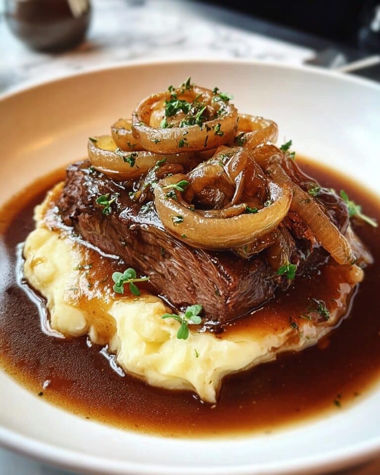 Onion Pot Roast Recipe