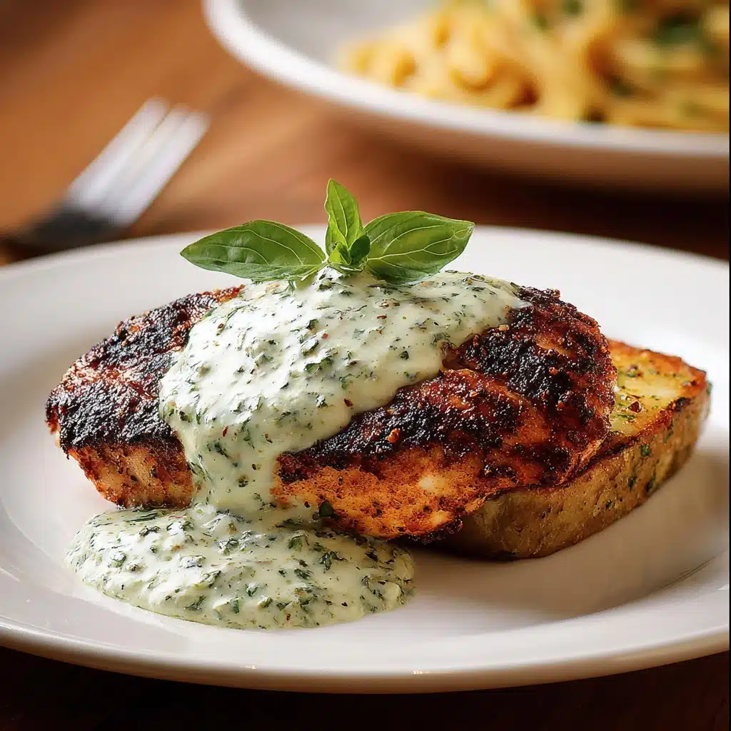 Basil Cream Chicken - Recipe Image