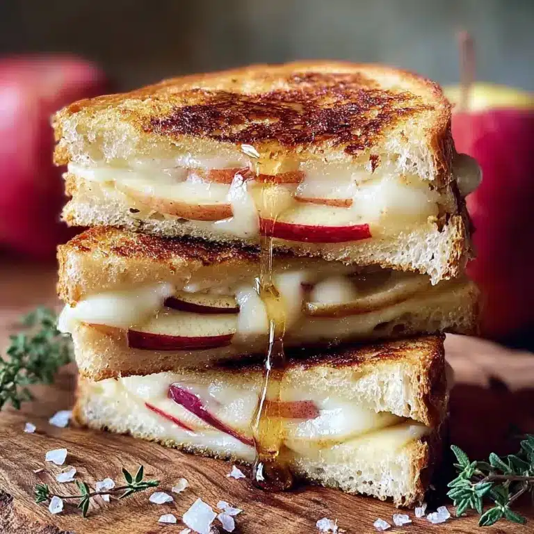 Apple and Cranberry Grilled Cheese