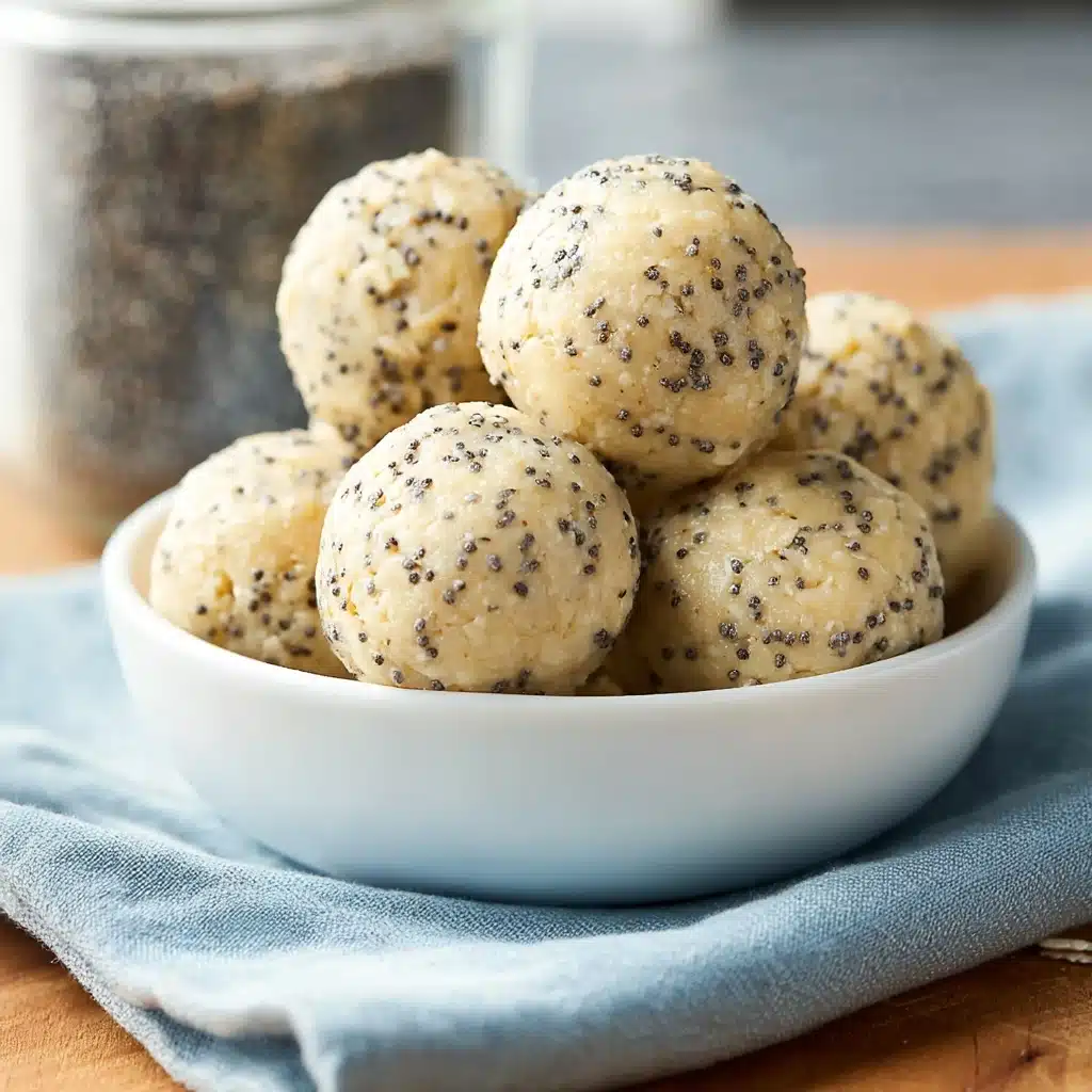 Lemon Poppyseed Protein Balls - Recipe Image