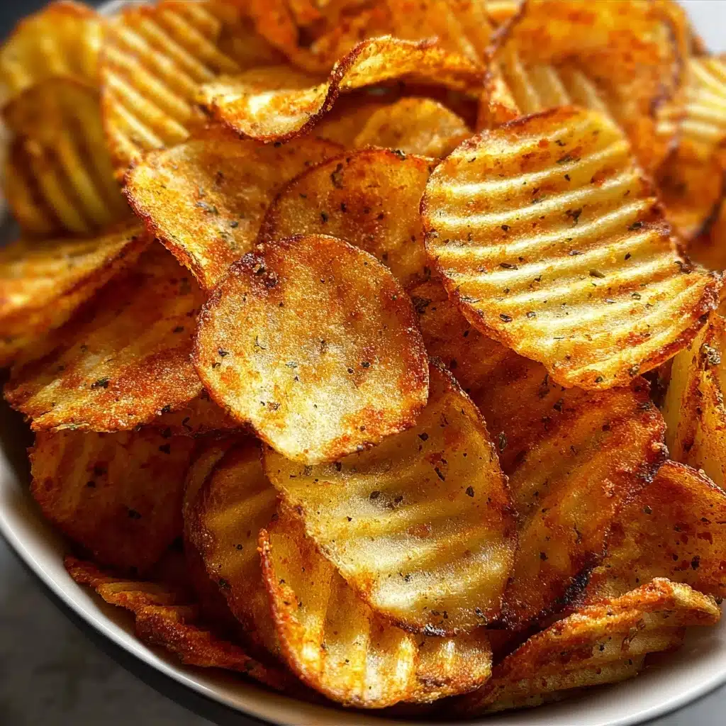 Air Fryer Spicy Dill Pickle Chips Recipe - Recipe Image