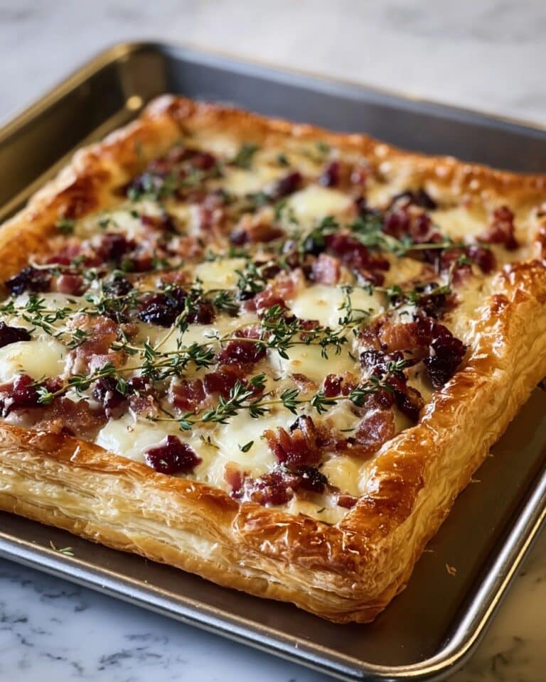 Cranberry Brie Tart  Recipe