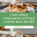 Apple Cinnamon Cottage Cheese Bake Recipe