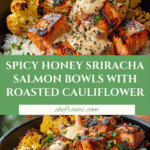Sriracha Honey Salmon Bowls Recipe