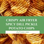 Air Fryer Spicy Dill Pickle Chips Recipe