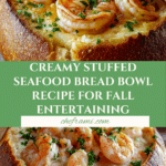 Stuffed Seafood Bread Bowl
