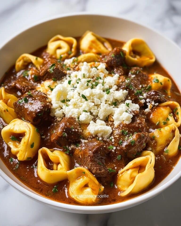 Cheesesteak Tortellini Recipe
