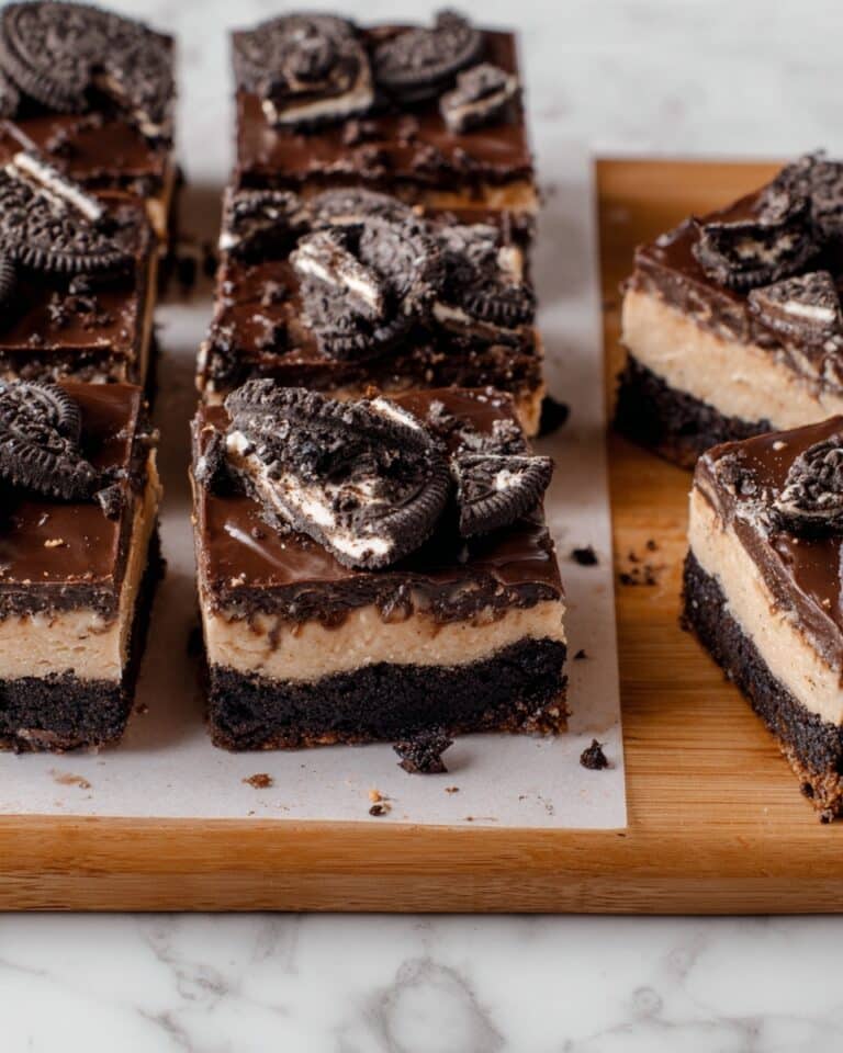 Oreo Cheesecake Brownie Bars Recipe