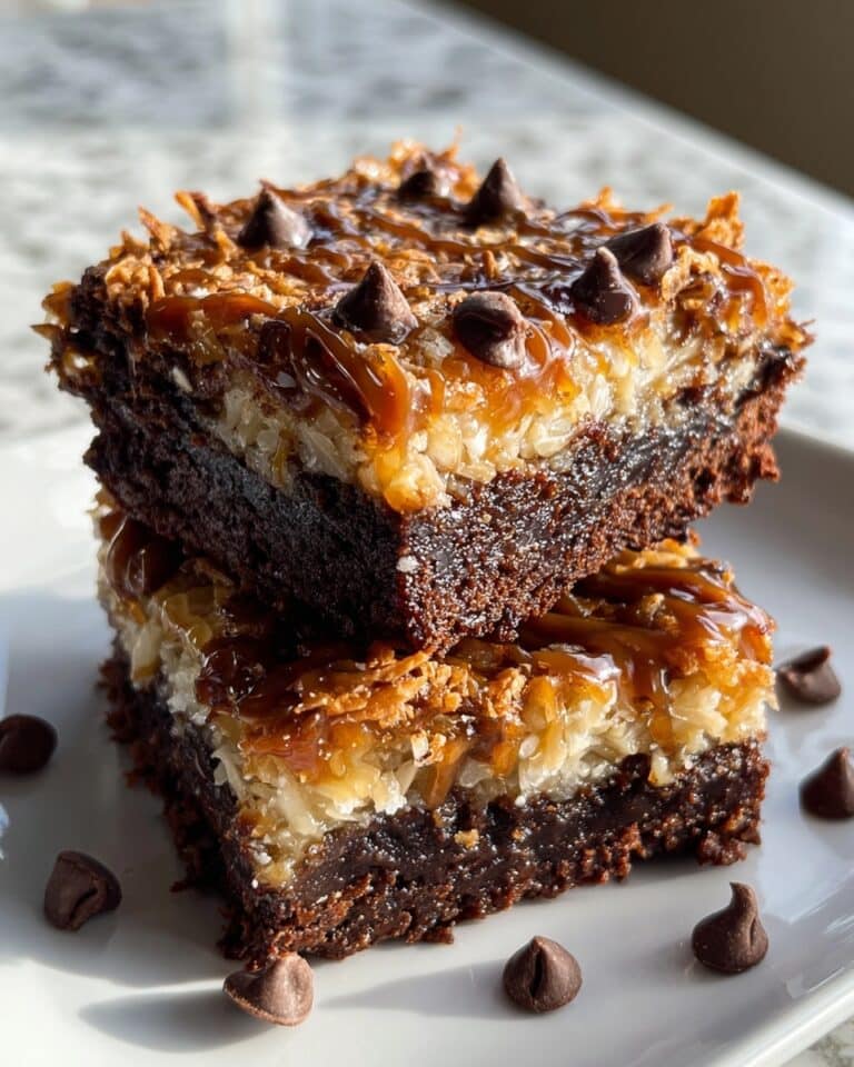 Samoa Brownies Recipe