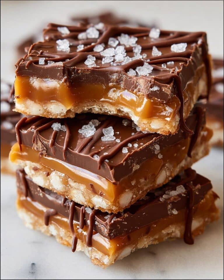 Caramel Pretzel Bark Recipe