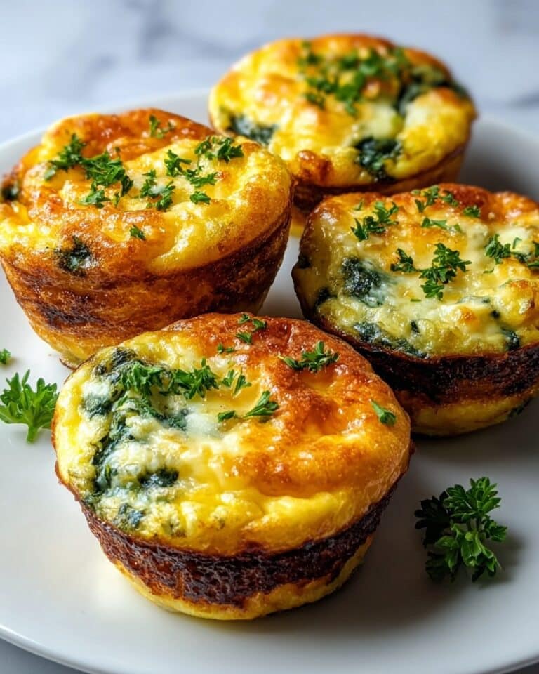 Fluffy Cottage Cheese Egg Muffins Recipe