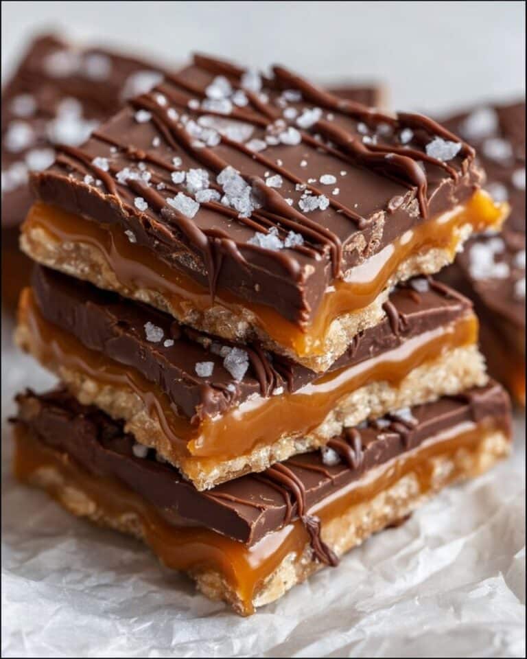 Salted Caramel Pretzel Bark Recipe