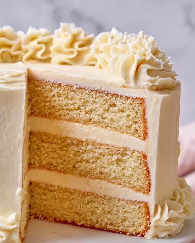 French Vanilla Cake Recipe