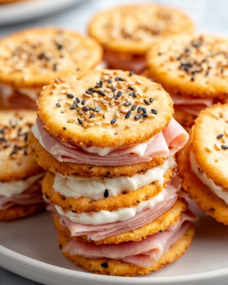 Ritz Cracker Party Sandwiches Recipe