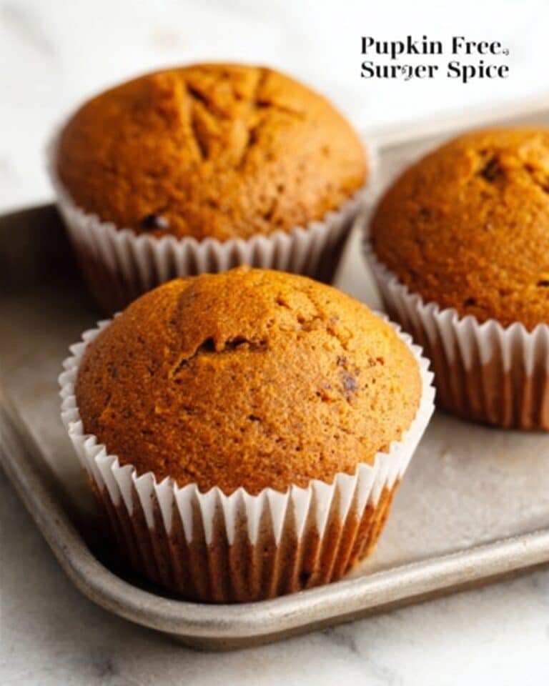 Sugar Free Pumpkin Spice Muffins Recipe