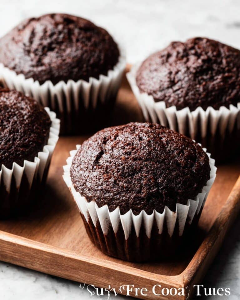 Sugar Free Cocoa Muffins Recipe