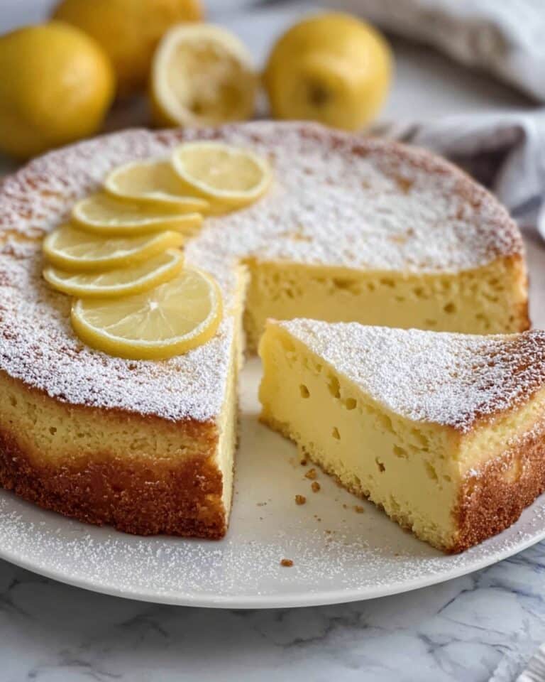 Flourless Limoncello Ricotta Cake Recipe