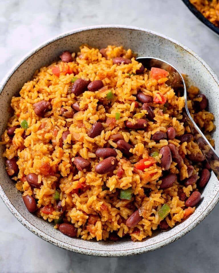Spanish Rice and Beans – Easy Vegan Recipe