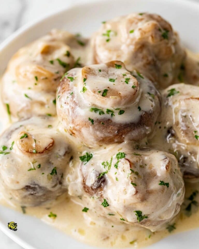 Garlic Parmesan Mushrooms Recipe