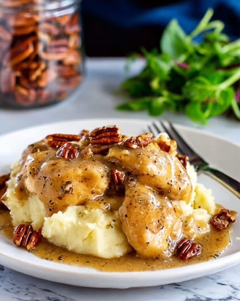 Maple Bourbon Pecan Chicken Recipe