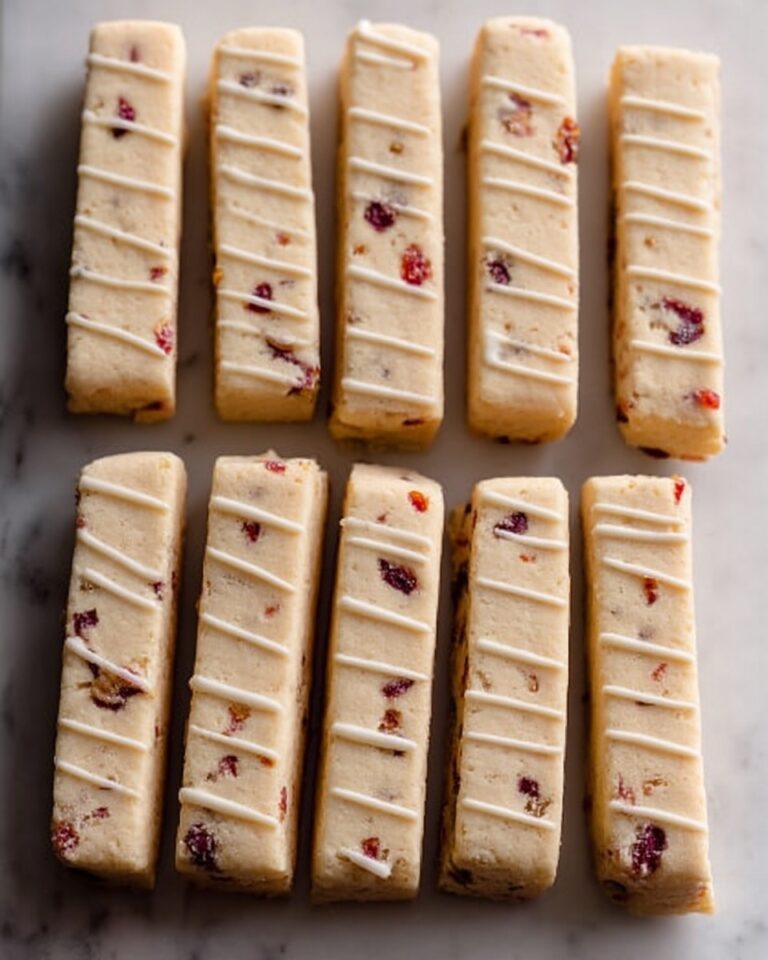 Orange Cranberry Shortbread Cookies Recipe